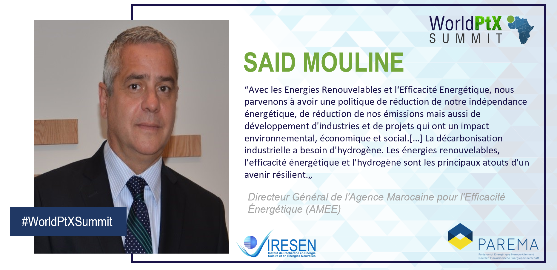 WORLD PTX SUMMIT 2020: Première édition centrée sur l’hydrogène vert