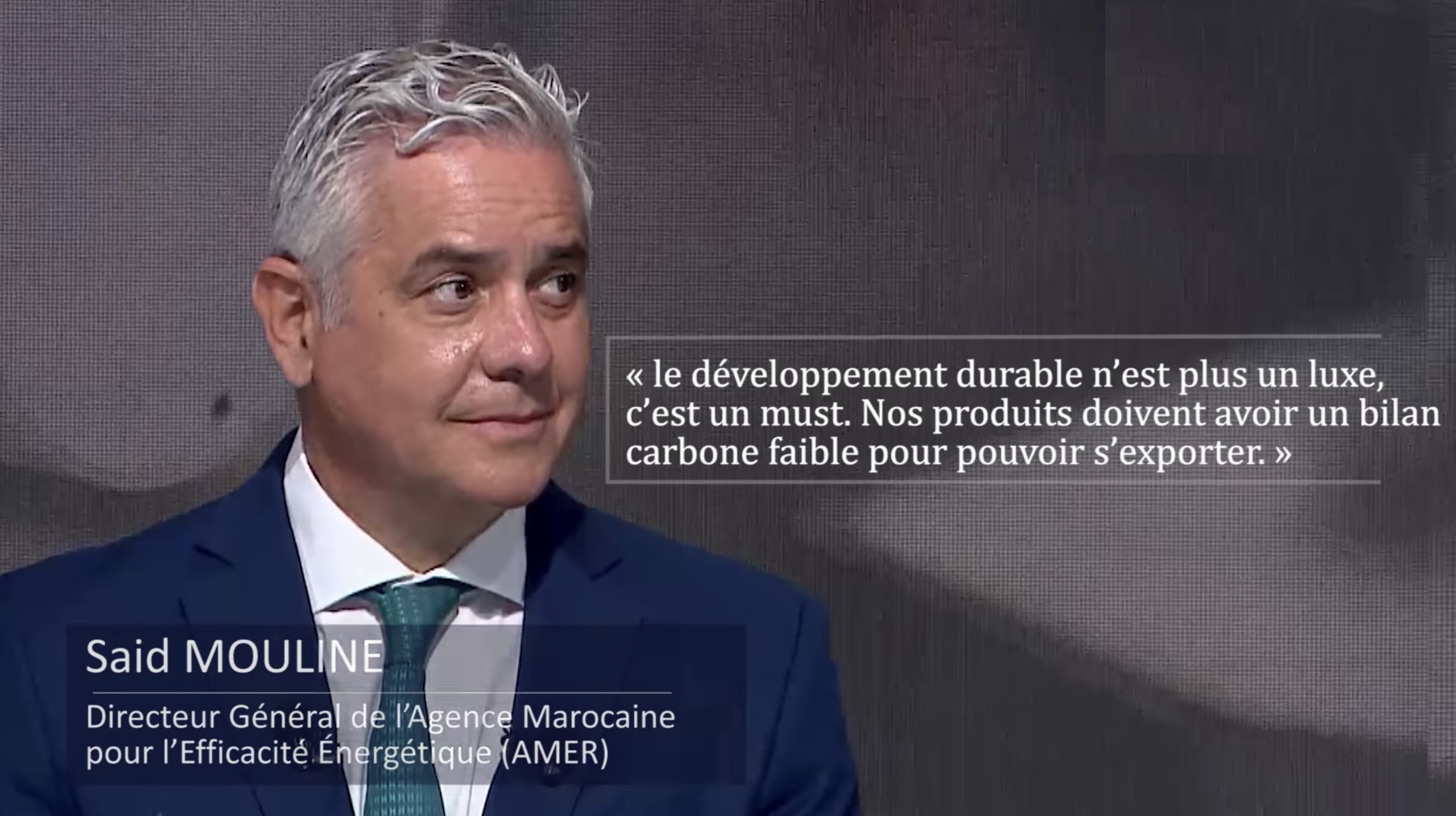 M.Said Mouline:Rendez-Vous de l'Industrie - Industrie agroalimentaire