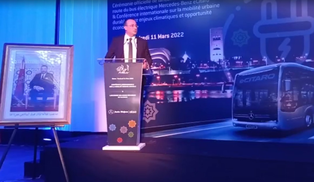 lancement  test d’un bus urbain électrique