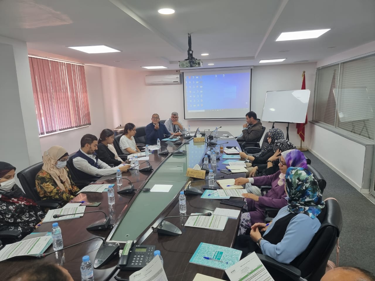 atelier de formation sur le pompage solaire et l’efficacité énergétique dans le secteur de l’agriculture 