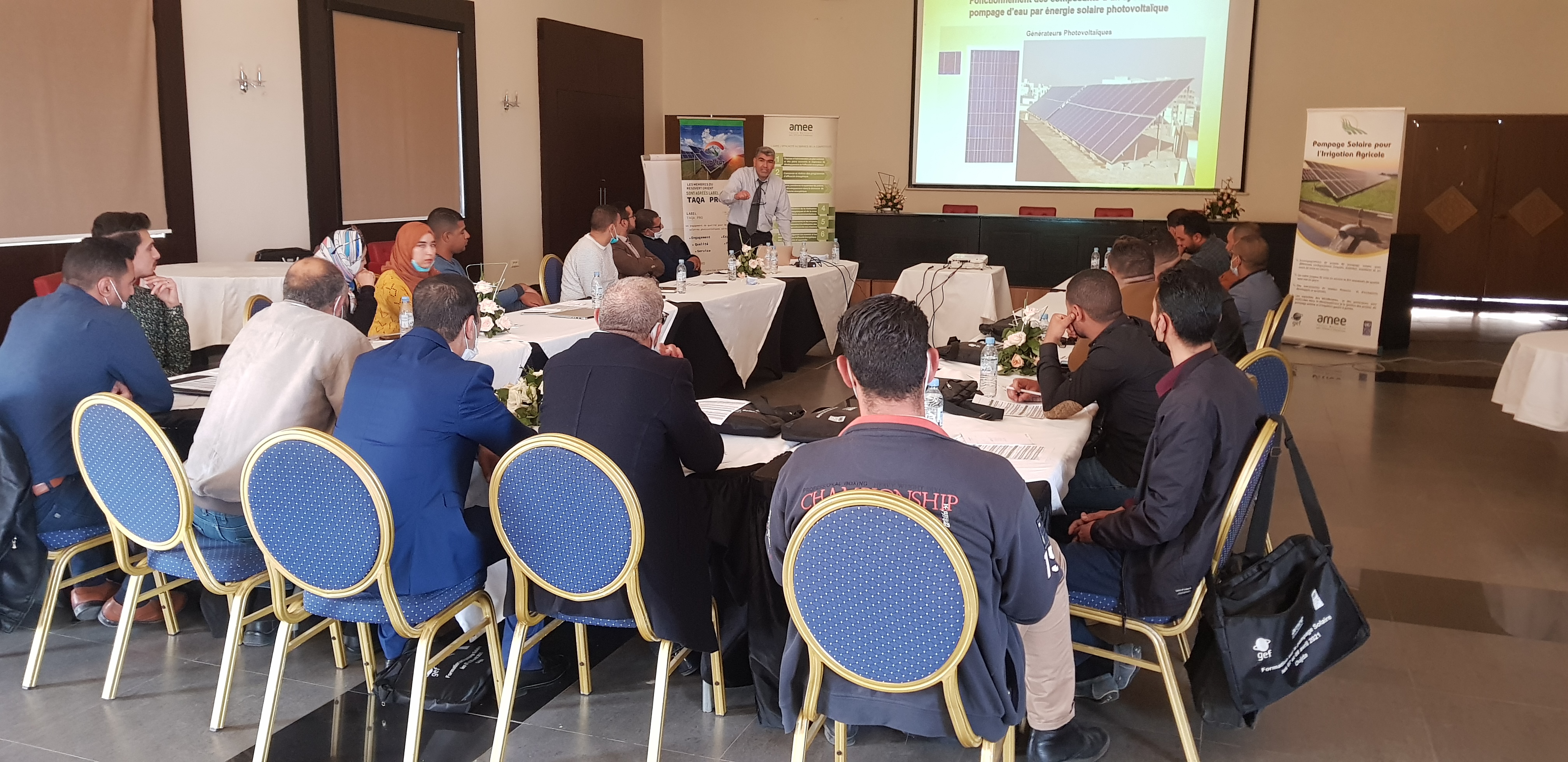 formation sur le pompage solaire dans l'agriculture