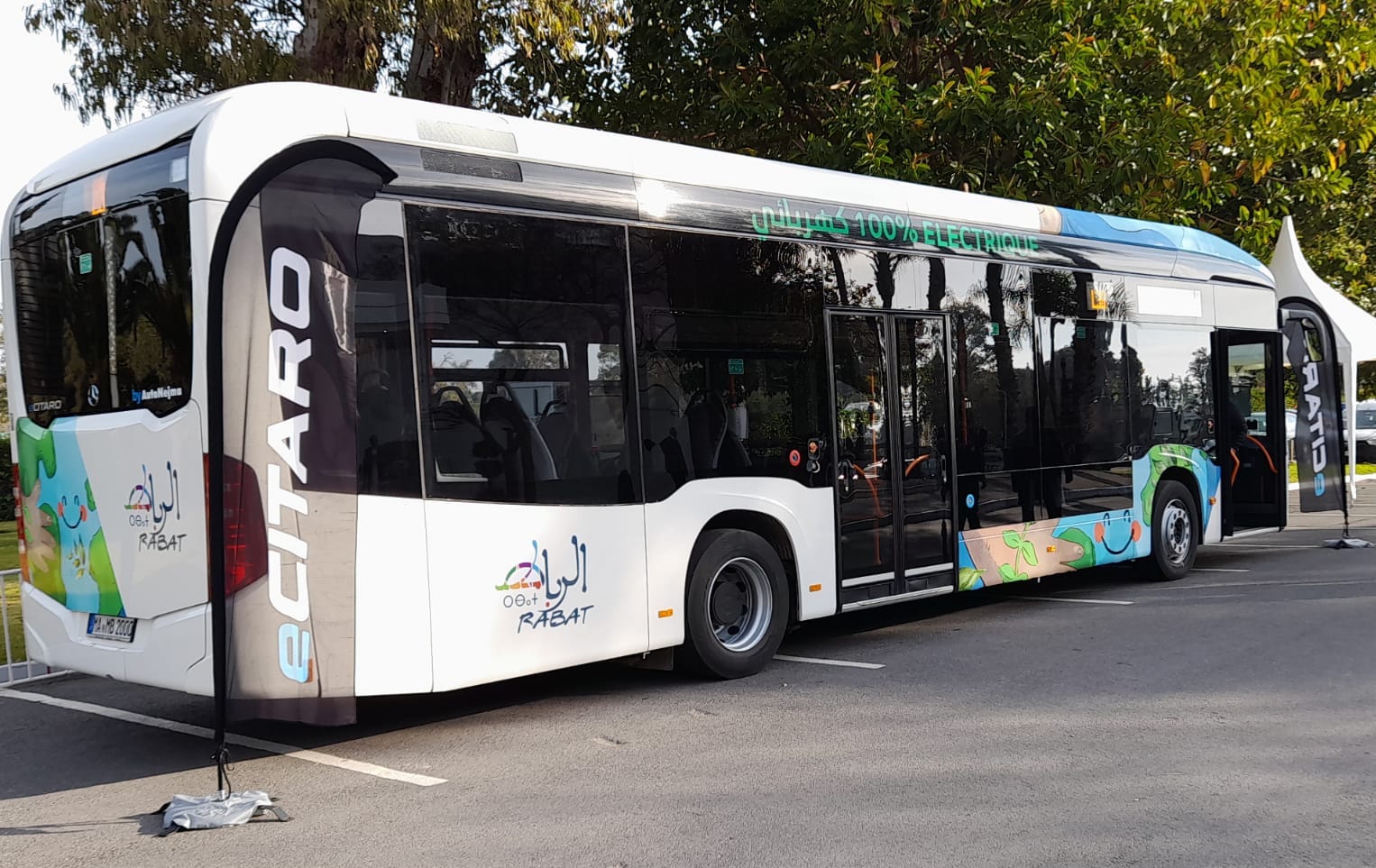 lancement de test d’un bus urbain électrique
