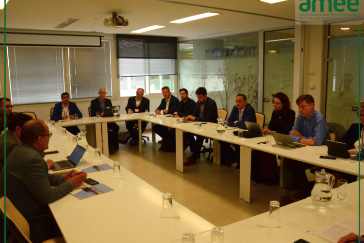  Visite d'une délégation d'une Mission Economique et Commerciale Belge à l'AMEE.