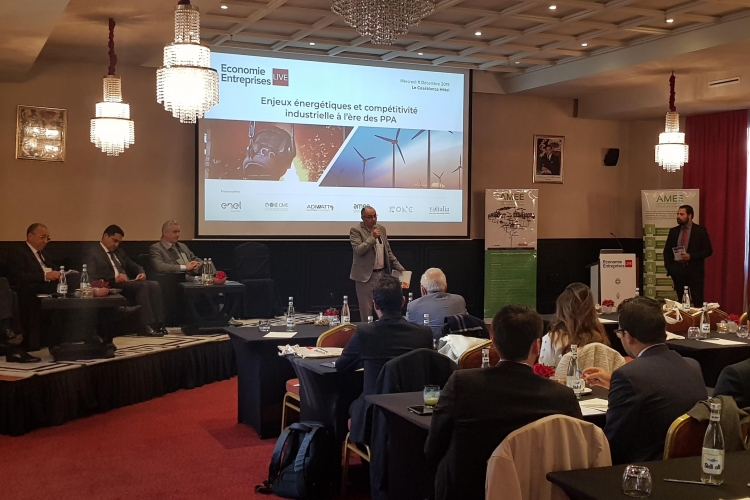 Conférence débat sur les enjeux énergétiques et compétitivité industrielle à l’ère des PPA.