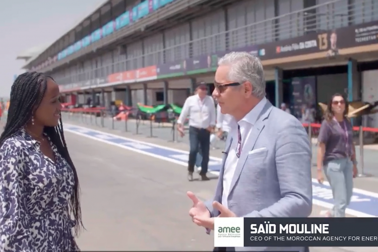 M. Saïd Mouline : lors de la formula E Marrakech