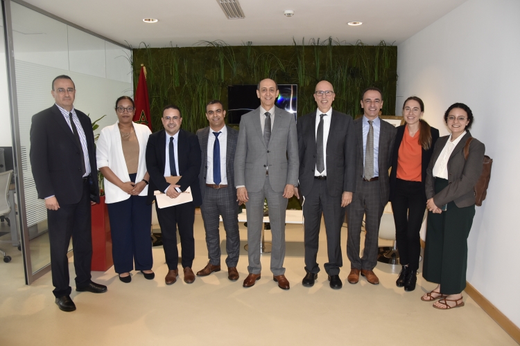 Une  délégation de la Banque Mondiale en visite à l'AMEE 3
