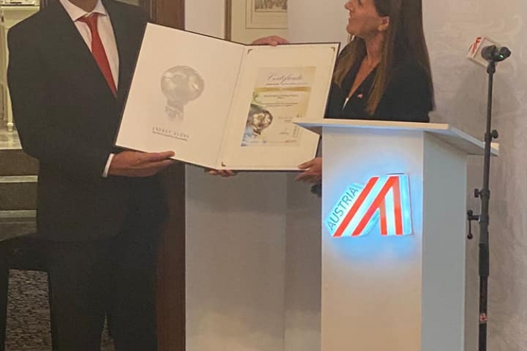 AMEE remporte le prix energy Globe