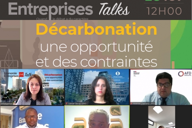  Monsieur Said Mouline à la web conférence « Economie Entreprises »